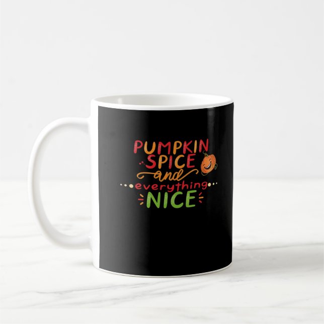 Mug Épice citrouille Et Tout Ce Qui Est Beau Citation  (Gauche)