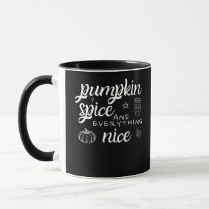 Mug Épice citrouille Et Tout Nice - Mème Automne Qu