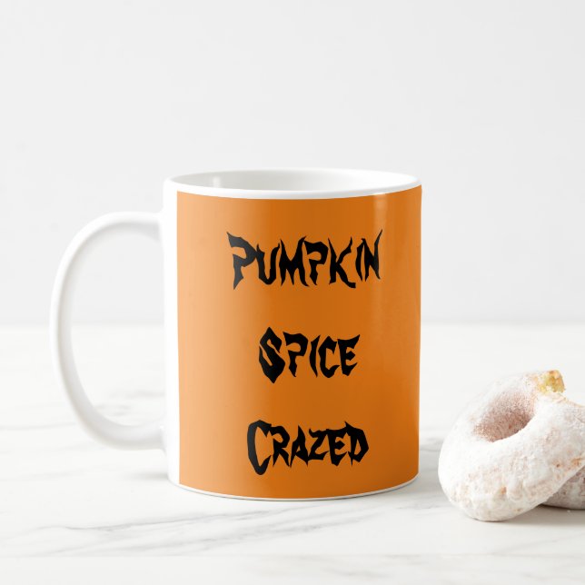 Mug Épice citrouille râpé (Avec donut)