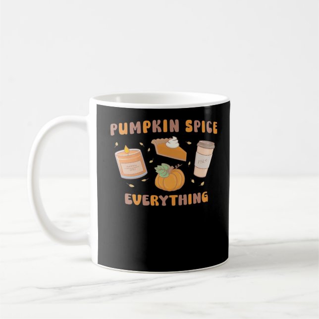 Mug Épice citrouille Tout drôle Automne (Gauche)