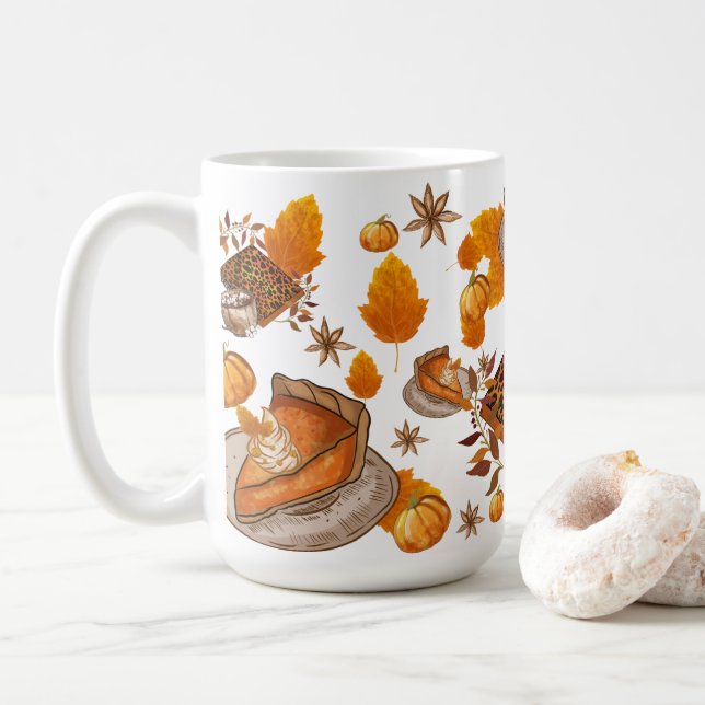 Mug Épice citrouille & Tout Nice (Avec donut)