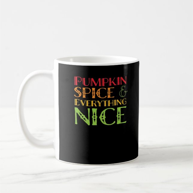 Mug Épices citrouilles Et Tout Beau Basique (Gauche)