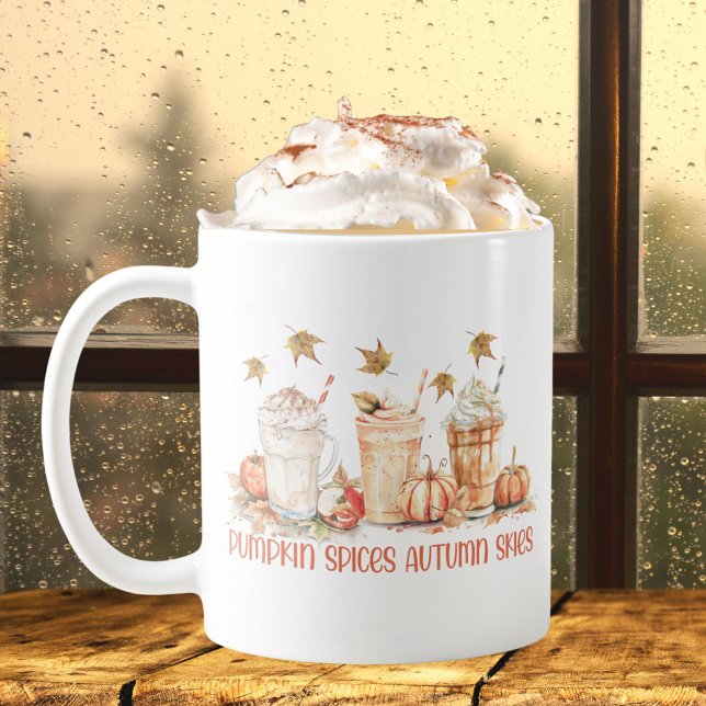 Mug Épices de citrouille Boisson d'automne drôle Citat (In situ)