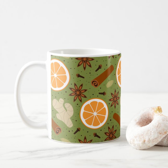 Mug épices de Noël (Avec donut)