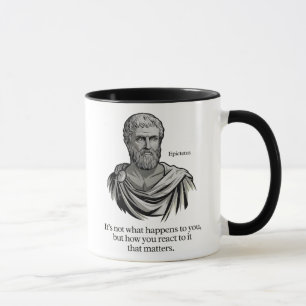 Mug Epictetus stoïque Ce n'est pas ce qui vous arrive
