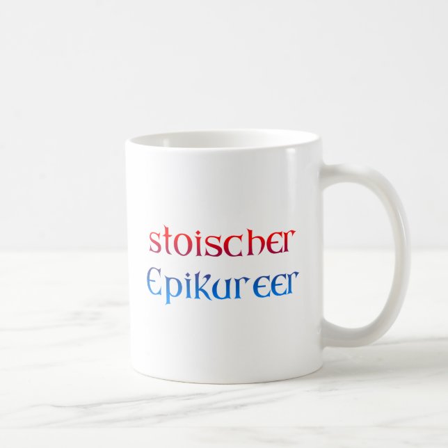 Mug épicurésie stoïque (Droite)