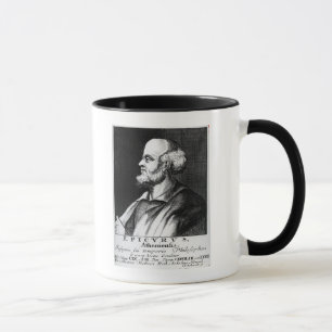 Mug Epicurus, gravé par Johann Fredrich Schmidt