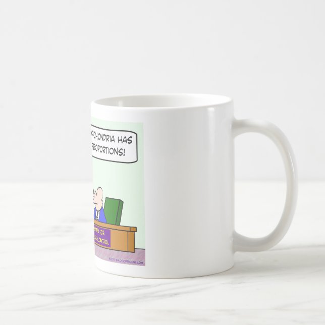 Mug épidémie d'hypochondrie de Centre de Contrôle des (Droite)