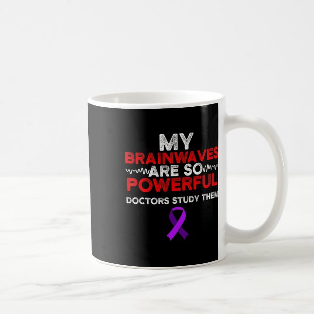 Mug Epilepsie Sensibilisation Cerveau Vagues Epileptiq (Droite)