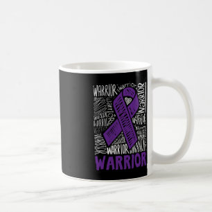 Mug Epilepsy Guerrier Soutien familial Cadeau Purple R