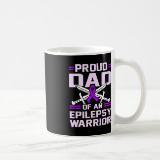Mug Epilepsy Warrior Purple Ribbon Awareness Month Gra