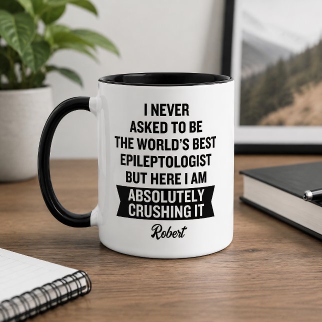 Mug Épileptologue personnalisé (Créateur téléchargé)
