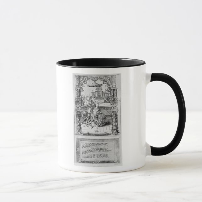 Mug Épitaphe de Margaret de l'Autriche (Droite)
