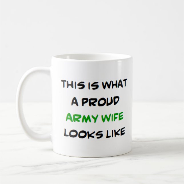 Mug épouse de l'armée (Gauche)