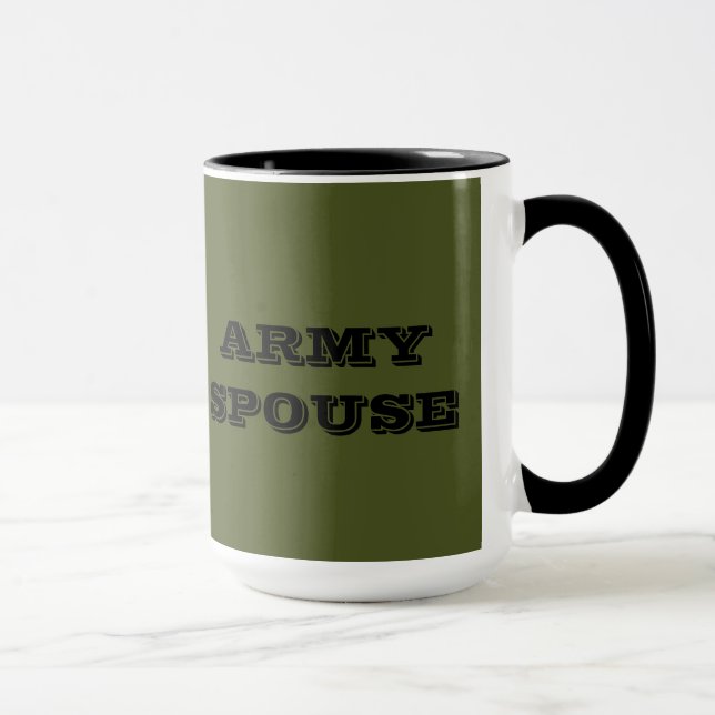 Mug Épouse de l'armée de boue (Droite)
