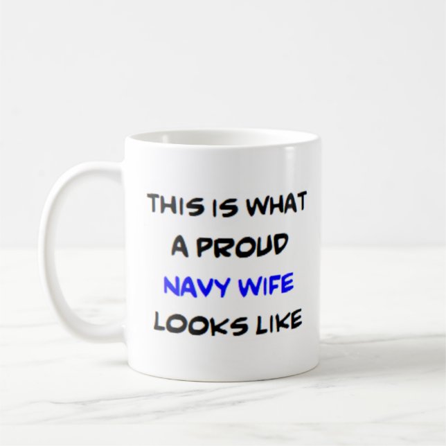 Mug épouse de marine (Gauche)