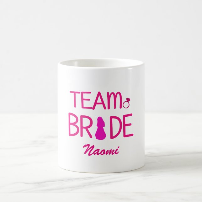 Mug Épouse d'équipe - Musique de servante d'équipe per (Centre)