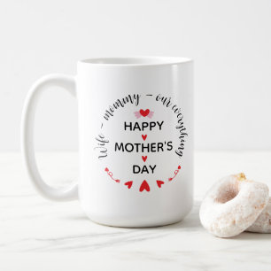 Mug Épouse Maman Notre Tout Mignon Fête des Mères Douc