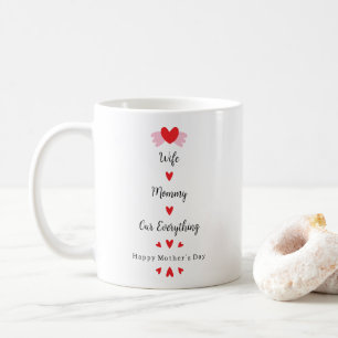 Mug Épouse Maman Notre Tout Mignonne Fête des Mères Do