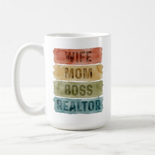 Mug Épouse Maman Patronne Agent Immobilier Personnalis