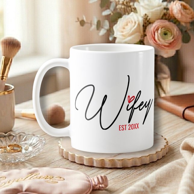 Mug Épouse Personnalisée Établie (Créateur téléchargé)