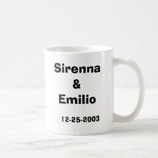 Mug Épouser 2003, Sirenna&Emilio, 12-25-2003