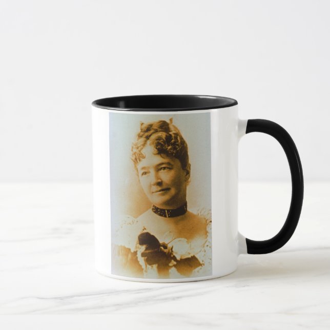 Mug Épouses de Custer de lard d'Elizabeth 1842-1933) (Droite)