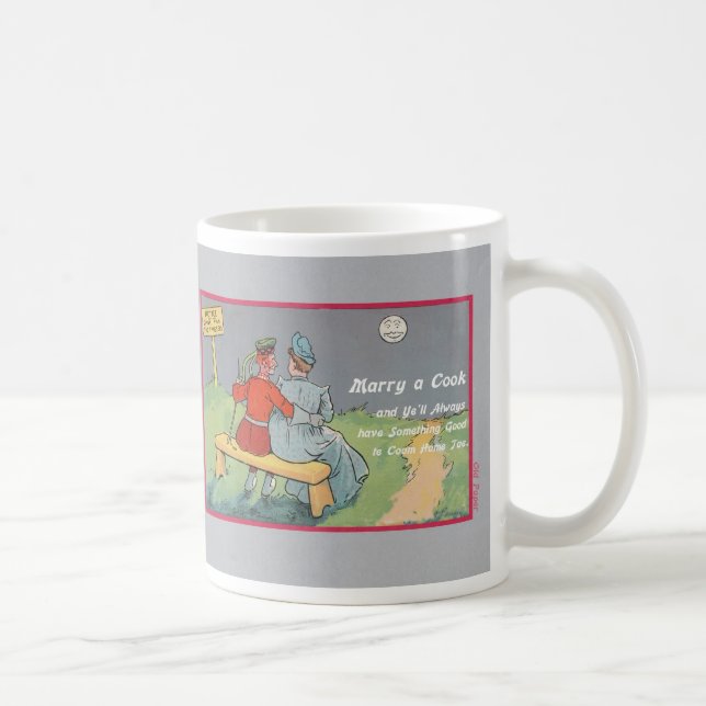 Mug Épousez un cuisinier (Droite)