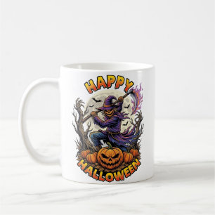 Mug Épouvantail de Bonne Halloween Faucheuse Flamboyan