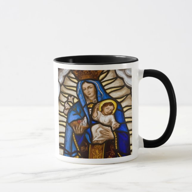 Mug Équateur, Quito. Statue de la Vierge ailée (Droite)
