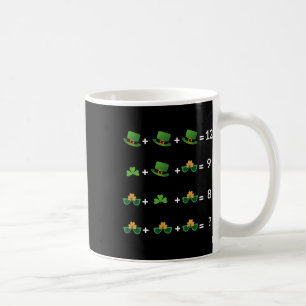 Mug Équation mathématique St Patricks Day drôle enseig