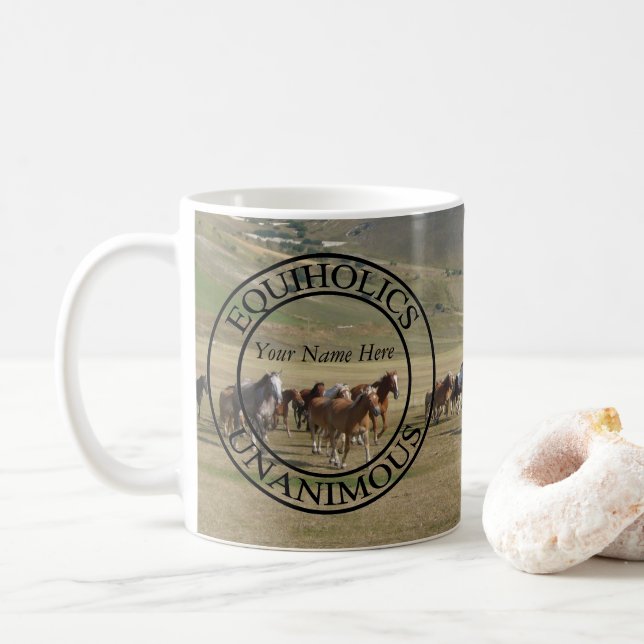 Mug Équiholics Unanimes (Avec donut)