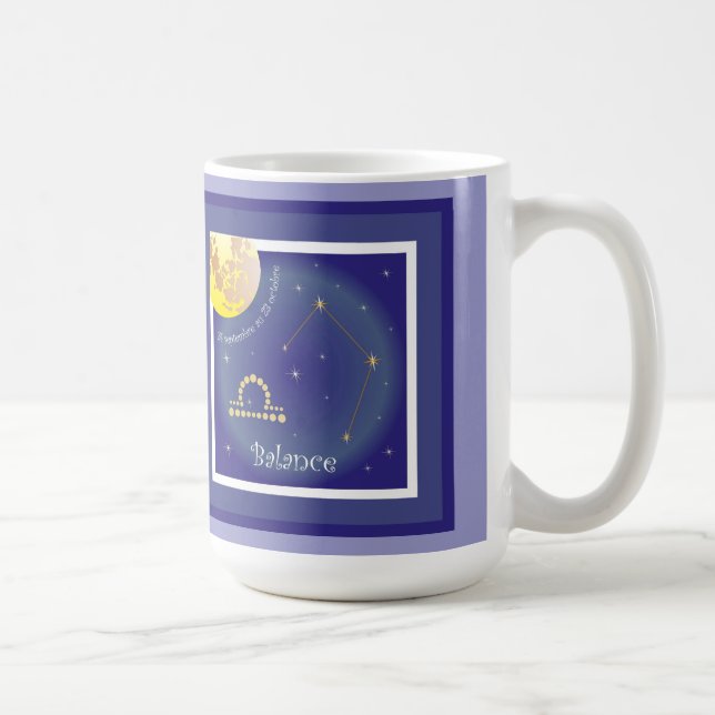 Mug Équilibre 24 septembre au 23 octobre (Droite)