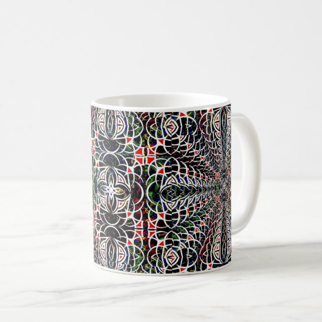 Mug Équilibre au cube (Devant droit)