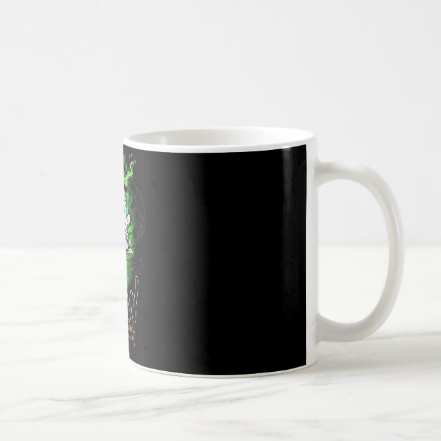 Mug Équipage boo fantôme noir halloween fantôme fantôm (Droite)