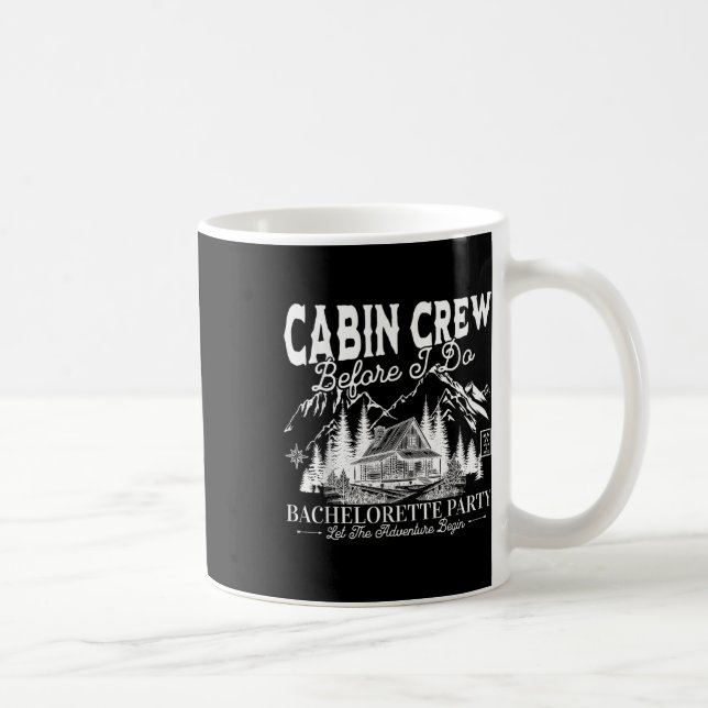 Mug Équipage de cabine avant de faire le camp Bach Ent (Droite)