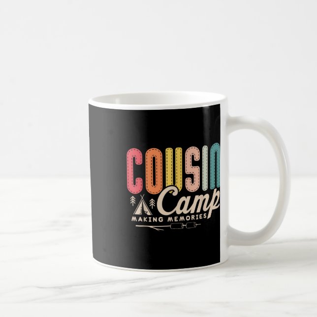 Mug Équipage de camp de cousins 2024 Création de souve (Droite)