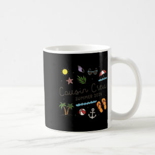Mug Équipage de cousins vacances d'été 2026 plage hawa