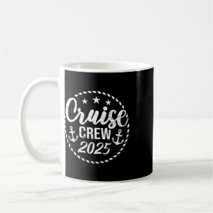 Mug Équipage de croisière 2025 Groupe de voyage de vac