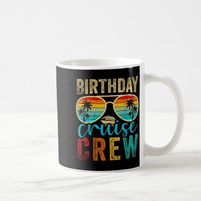 Mug Équipage de croisière d'anniversaire Croisière d'a (Droite)