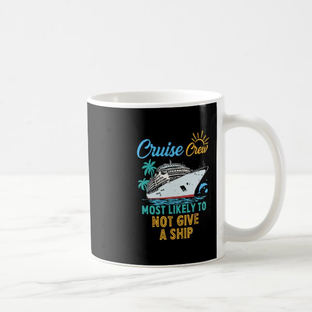 Mug Équipage de croisière de famille drôle mignon plus (Droite)