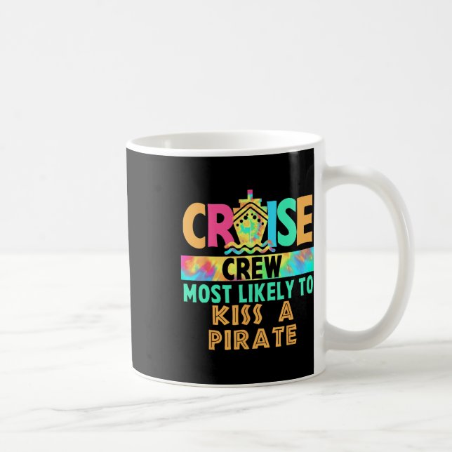 Mug Équipage de Croisière de Vacances Tie Dye Plus Sus (Droite)