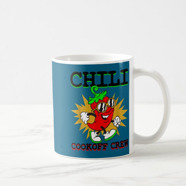 Mug Équipage de la cuisson de chili piment de cuisson (Droite)
