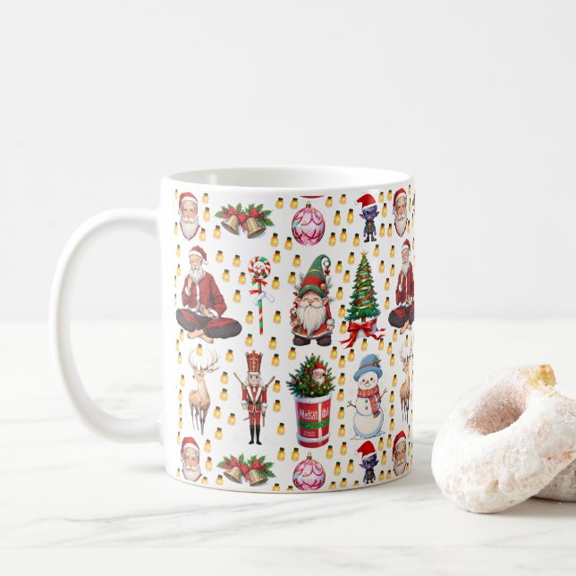 Mug Équipage de Noël (Avec donut)
