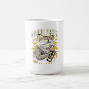Mug Équipage de Nuit Raton Laveur Manches Longues