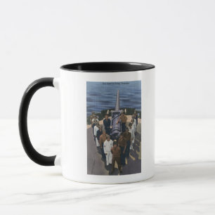 Mug Équipage de pistolet en formation victorieuse - US