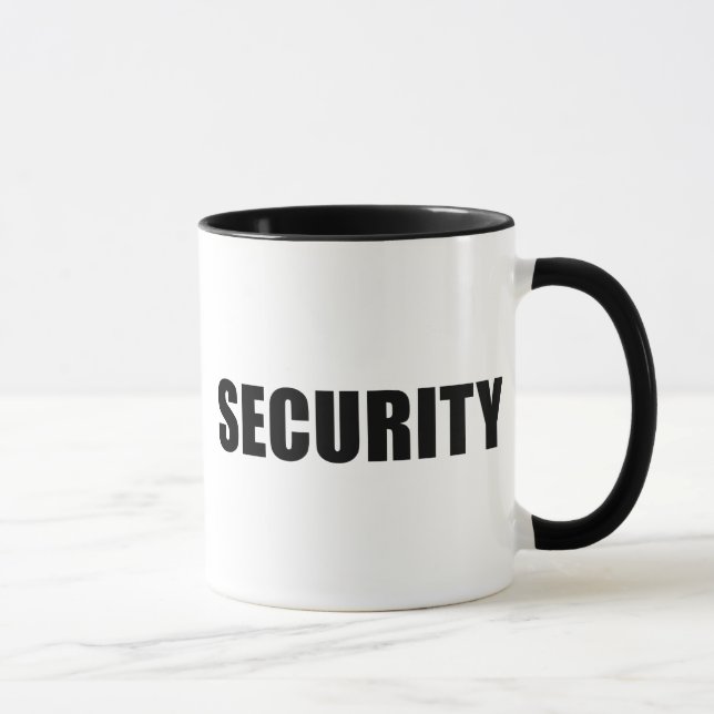 Mug Équipage de sécurité des événements (Droite)