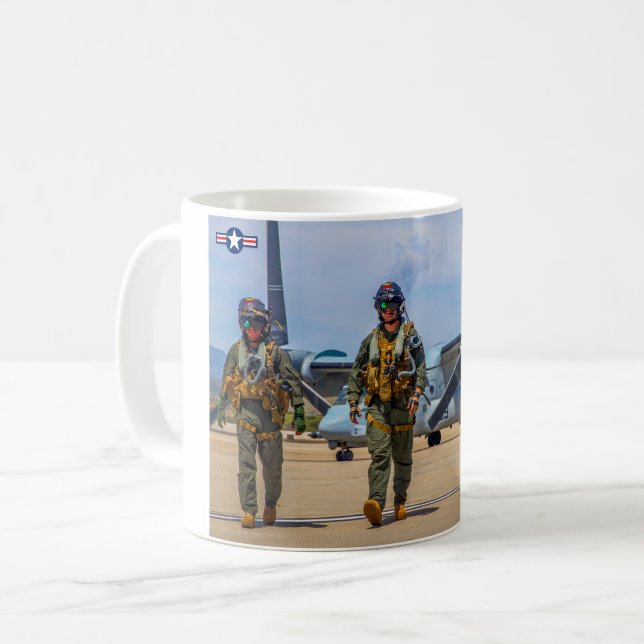 MUG ÉQUIPAGE OSPREY MV-22B (Devant gauche)