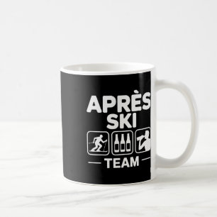 Mug Équipe Après Ski Ski Snowboard Skieur Après Ski