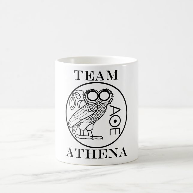 Mug Équipe Athéna (police de graveurs) (Centre)